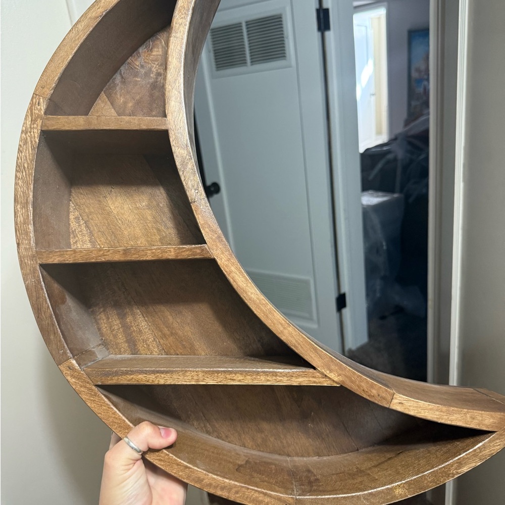 Urban Outfitters Crescent Moon Wall Shelf